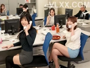 Asian babe gets all the cock